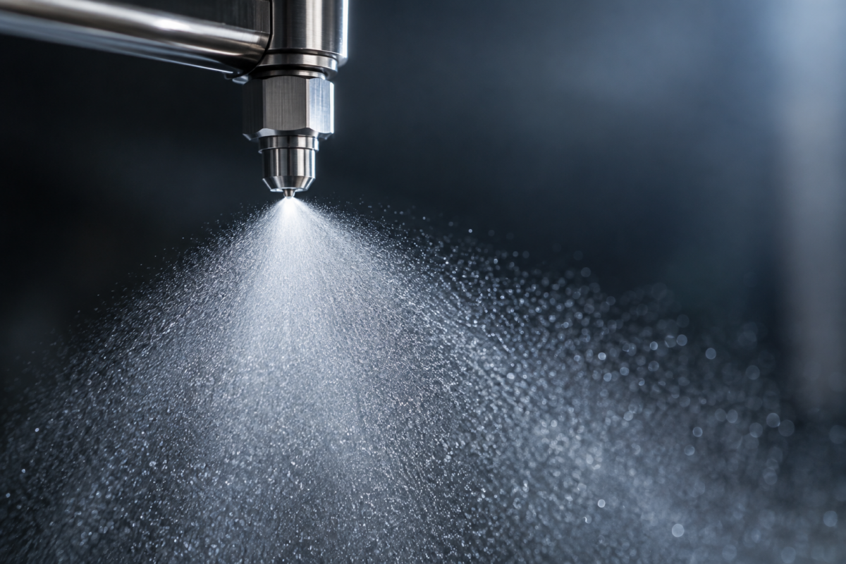 Nebulizzazione ad alta pressione: la tecnologia che raffresca e umidifica con poca acqua
